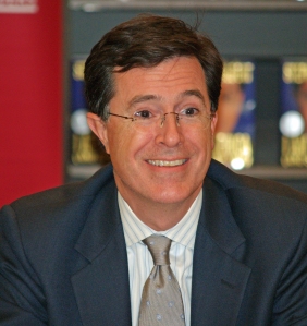 Stephen Colbert is ridiculed for writing jokes