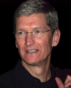 Tim Cook Smiling Because He Bought Mexico.